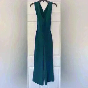 Dark Green Jumpsuit 
